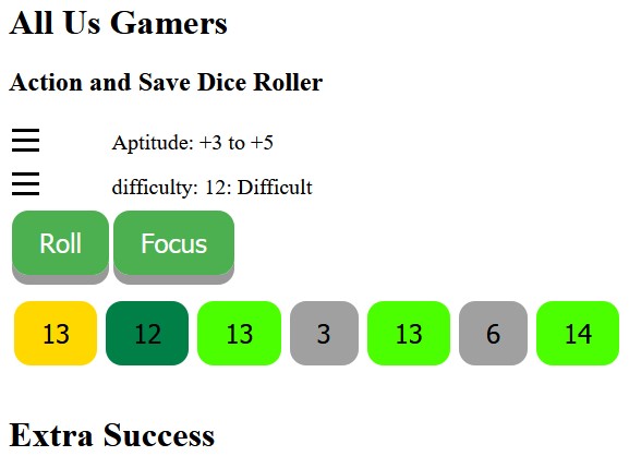 A Dice Roll&nbsp;Utility